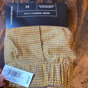 NWT Banana Republic Flannel boxers